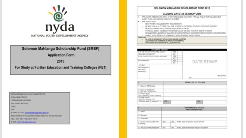 NYDA Funding Interventions 2025